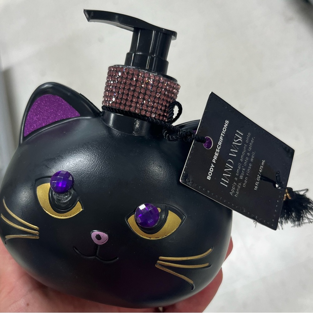 NWT ⚜️🐈‍⬛⚜️ Body Prescriptions Halloween Black Cat Cleansing Hand Soap - Picture 6 of 11